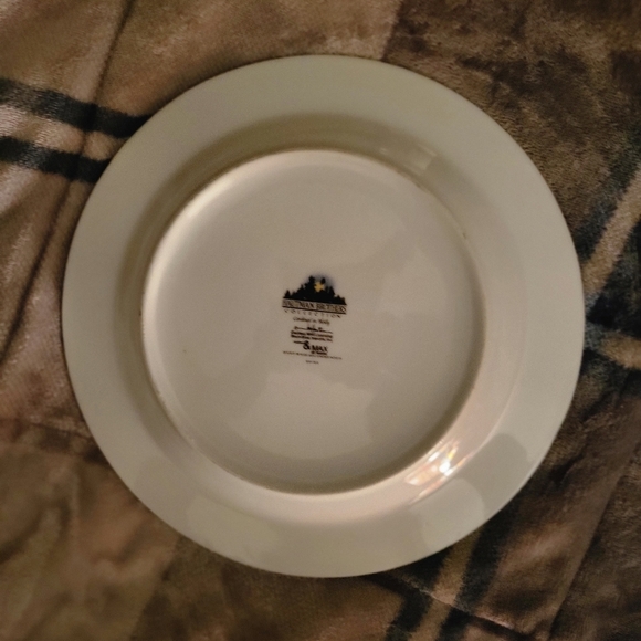 CARDINAL IN HOLLY VINTAGE PORCELAIN PLATE HAUTMAN BROTHERS COLLECTION. ☆3FOR$25☆ - Picture 2 of 4